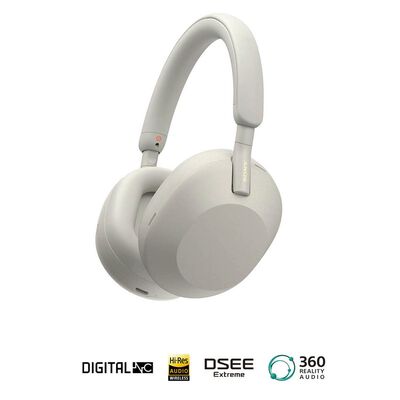 Audífonos Sony WH-1000XM5 on ear gris