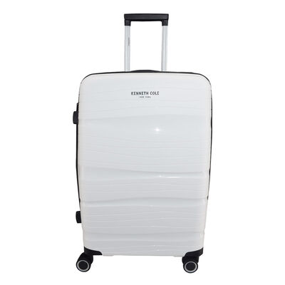 Maleta de Viaje con Llantas 20 Queens2 Blanco Kenneth Cole"