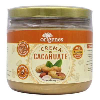Crema De Cacahuate Origenes 320g