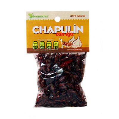 Bolsa de Chapul&iacute;n con Ajo Brounchis 40 g