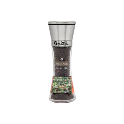 &nbsp;Pimienta Negra Molino White Sea 100g
