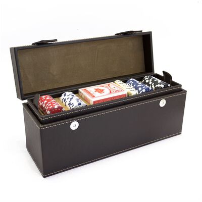 ESTUCHE PIEL PORTA BOTELLA CON POKE