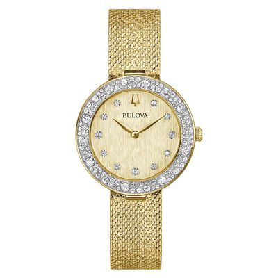 Reloj Bulova 98L321 Colección Cristales para Mujer