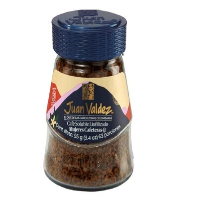 Café Juan Valdez Liofilizado Mujeres 95g