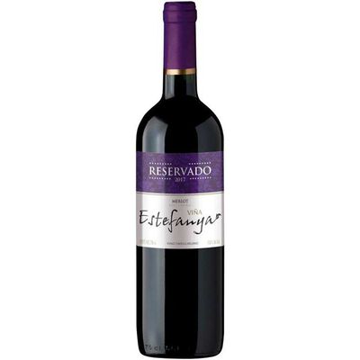 Vino Tinto Reservado Estefanya Merlot