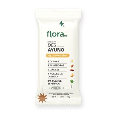 Barrita Des Ayuno Natural Flora 01 de 50g