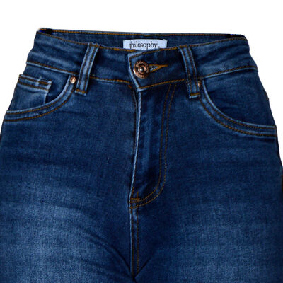 Jeans Recto Liso Philosophy Talla 5 para Mujer