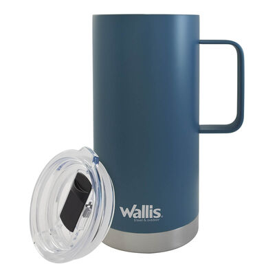 Taza T&eacute;rmica Acero Inoxidable 500 ml Azul Wallis