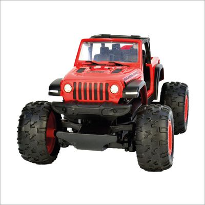 Vehículo de Control Remoto Jeep Wrangler Rubicon Color Rojo TOY SHOCK