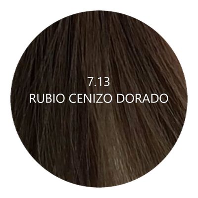 True Color # 7.13 Rubio  Cenizo Dorado