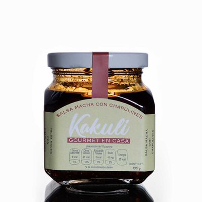 Salsa Macha con Chapulines