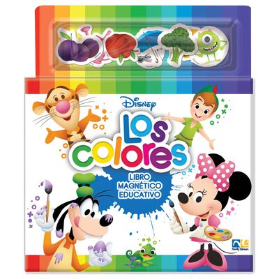Mini Libro Magn&eacute;tico Los Colores Disney