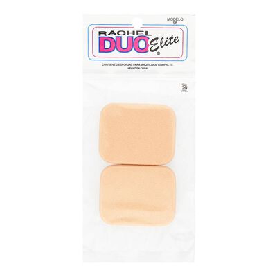 2 esponjas elite para maquillaje compacto Rachel Duo 96-M