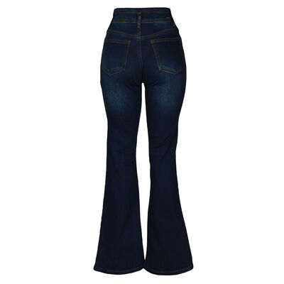 Jeans Acampanado Philosophy Color Azul Obscuro Talla 9 para Mujer