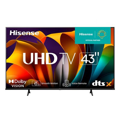 Pantalla Google TV Hisense de 43 Pulgadas 4K 43a6n