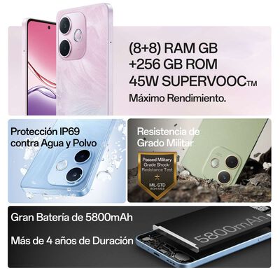 Oppo A5 Pro 256GB Azul Telcel R9