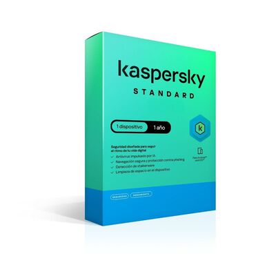 Kaspersky standard 1 dispositivo 1 año