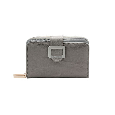 Cartera Crabtree Plata para Mujer