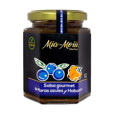 Salsa Moras Azul Habanero Mia Moi 200G