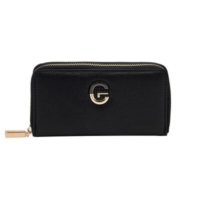 Cartera Crabtree Negra para Mujer