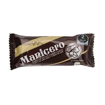 Barra de Chocolate Manicero de 30 gramos Sanborns