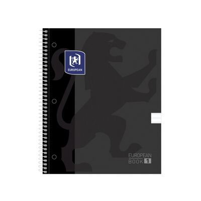 Cuaderno Espiral European Rayas Negro Pelikan