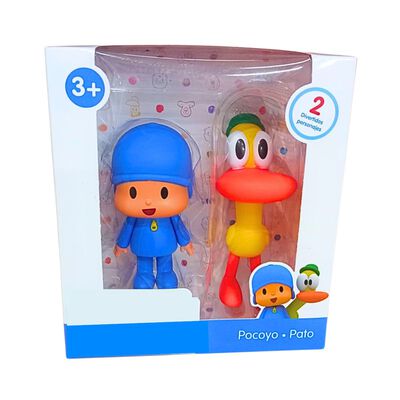 Set figuras Pocoyo-Pato 2 Piezas