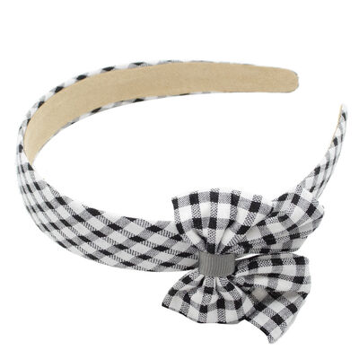Diadema Infantil Colección Vichy Negro Ponette