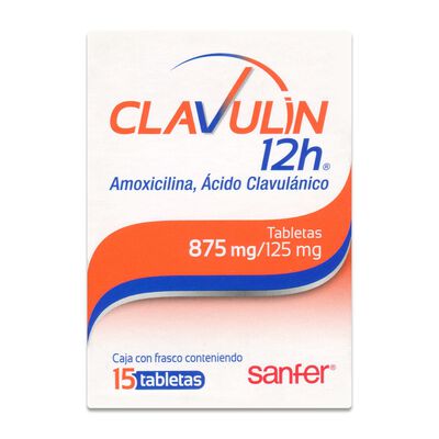 Clavulin 12h 875/125mg tab 15