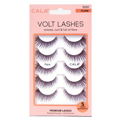 Pesta&ntilde;as Postizas Volt Lashes Flare 5 pares