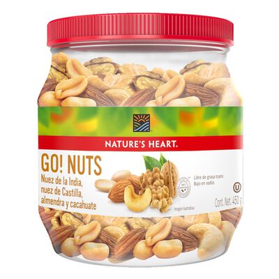Nature&acute;s heart - go nuts 450g