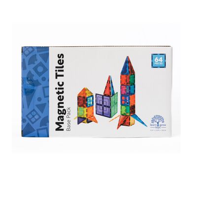 Set Mosaicos Magnéticos Base 64 Piezas Learn & Grow Toys