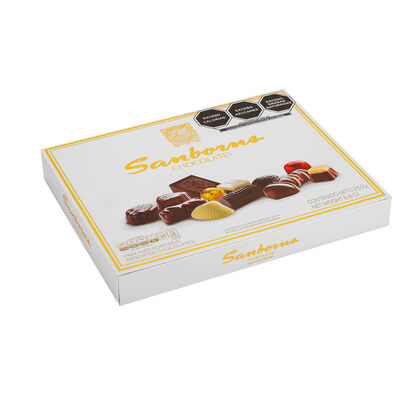 Caja Blanca Sanborns Chocolates